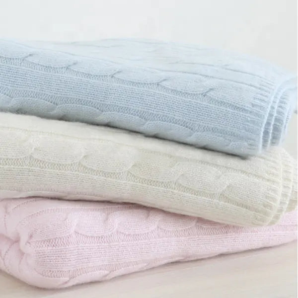 Little Lux Wrap Cashmere Baby Blankie